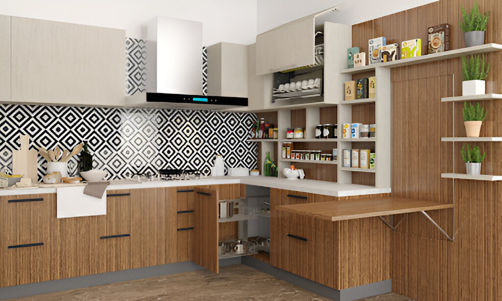 Laminated Modular Kitchen